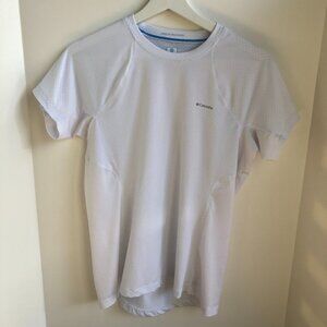 Columbia Omni Freeze Zero Short Slv Top White Sz L